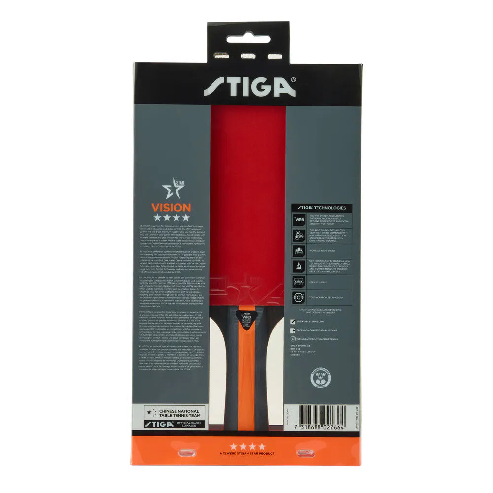 Vision 4-star Table Tennis Bat