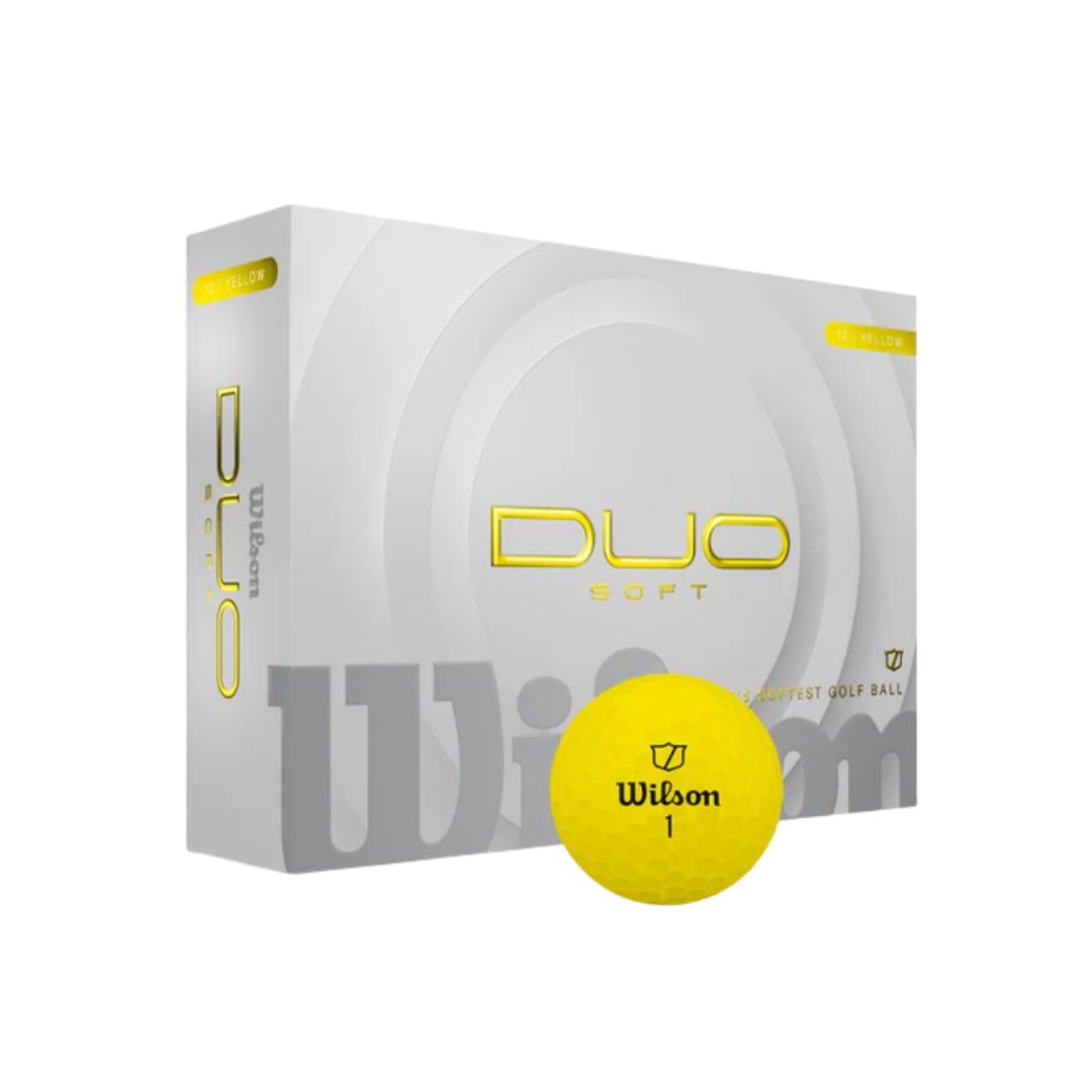Duo Soft Golf Ball Yellow 12-Ball