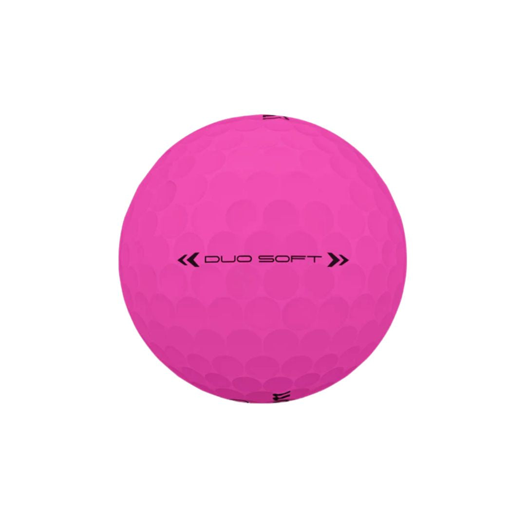 Duo Soft Golf Ball Pink 12-Golf Ball